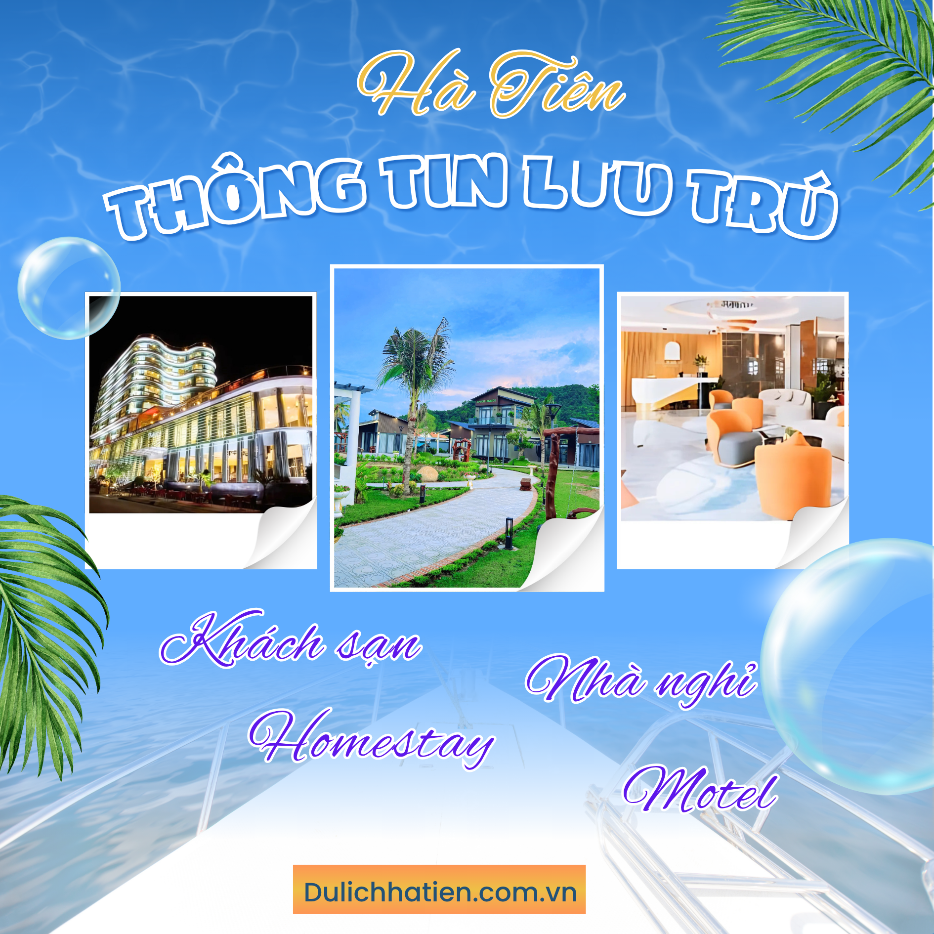 Thông tin lưu trú tại phường Hà Tiên – Đa dạng lựa chọn, phù hợp mọi du khách dịp lễ Quốc Khánh 2/9